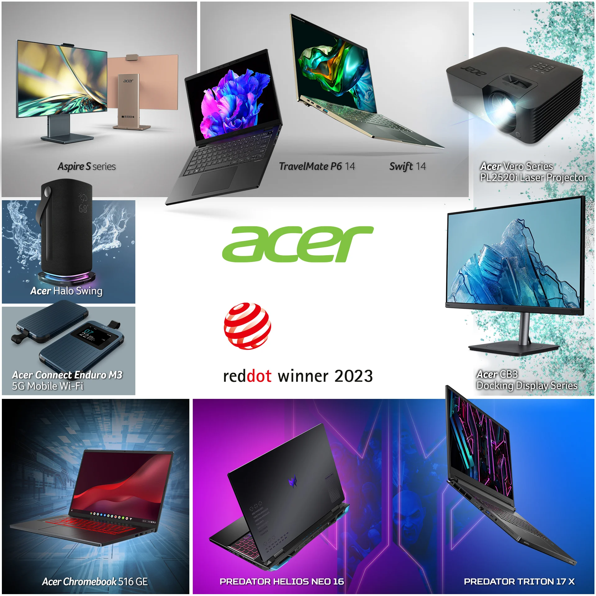 Productos Acer para estilos de vida variados reciben los premios Red ...