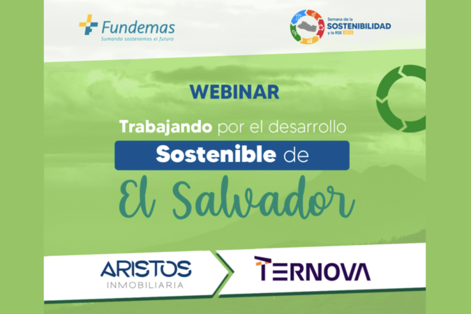 Trabajando por el Desarrollo Sostenible de El Salvador”.