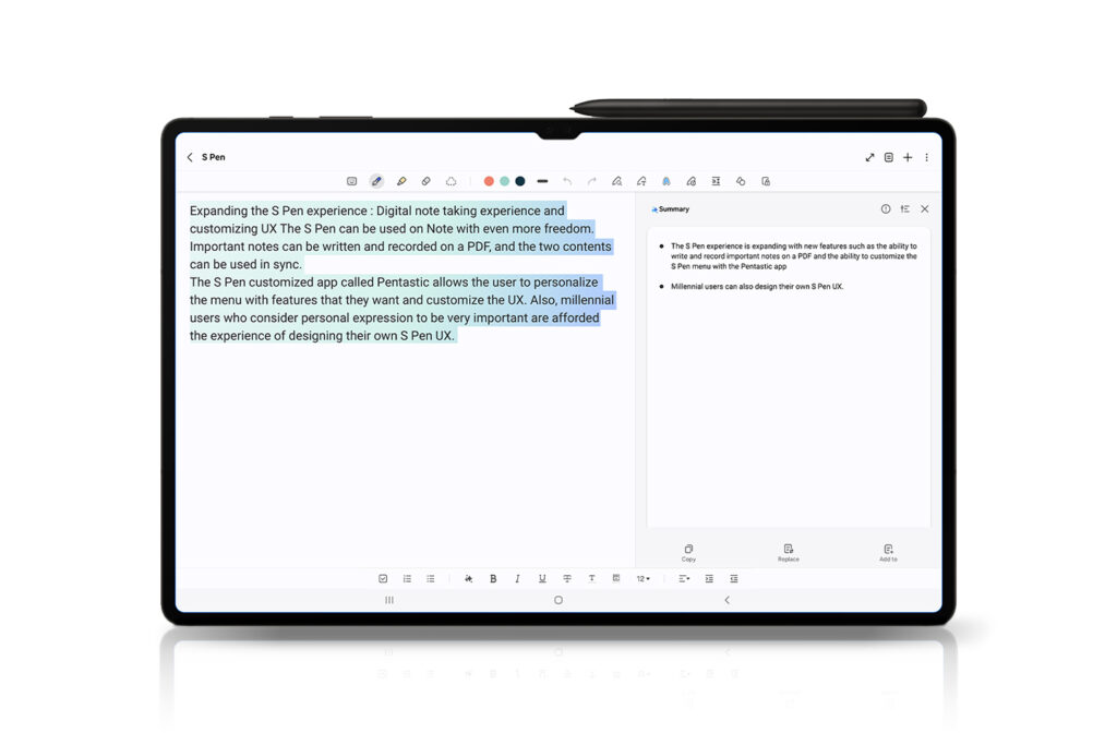 Una nueva actualización One UI 6.1 diseñada para promover la democratización de la IA móvil.